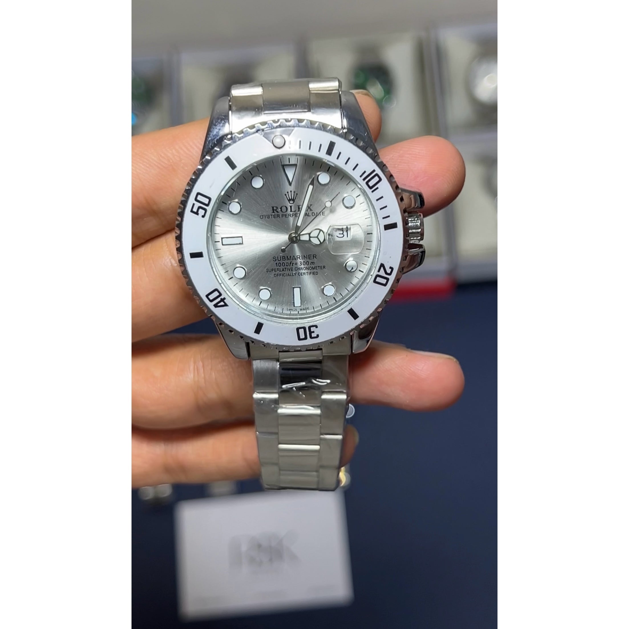 ROLEX SUBMARINER - White