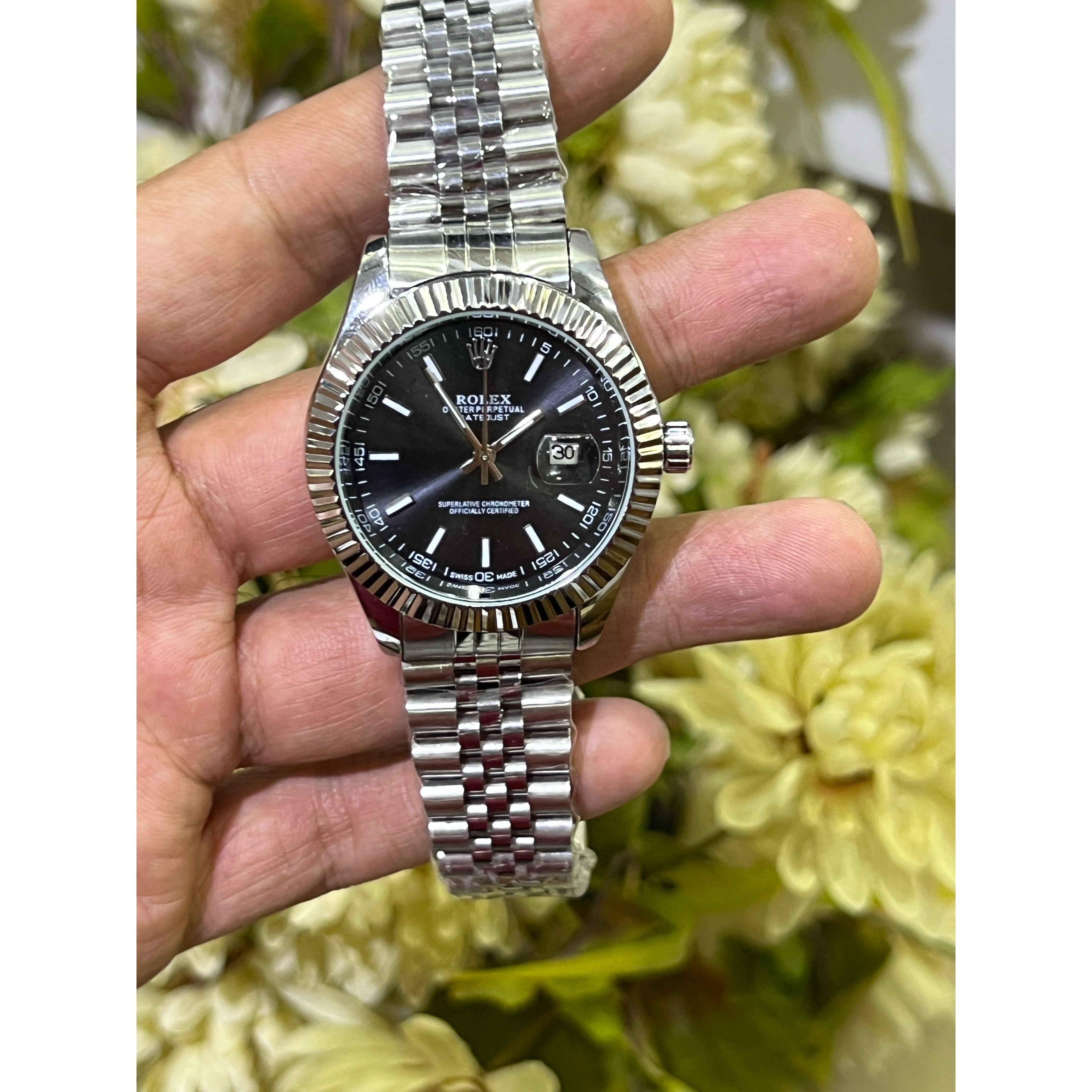 Rolex Datejust - Black semi automatic