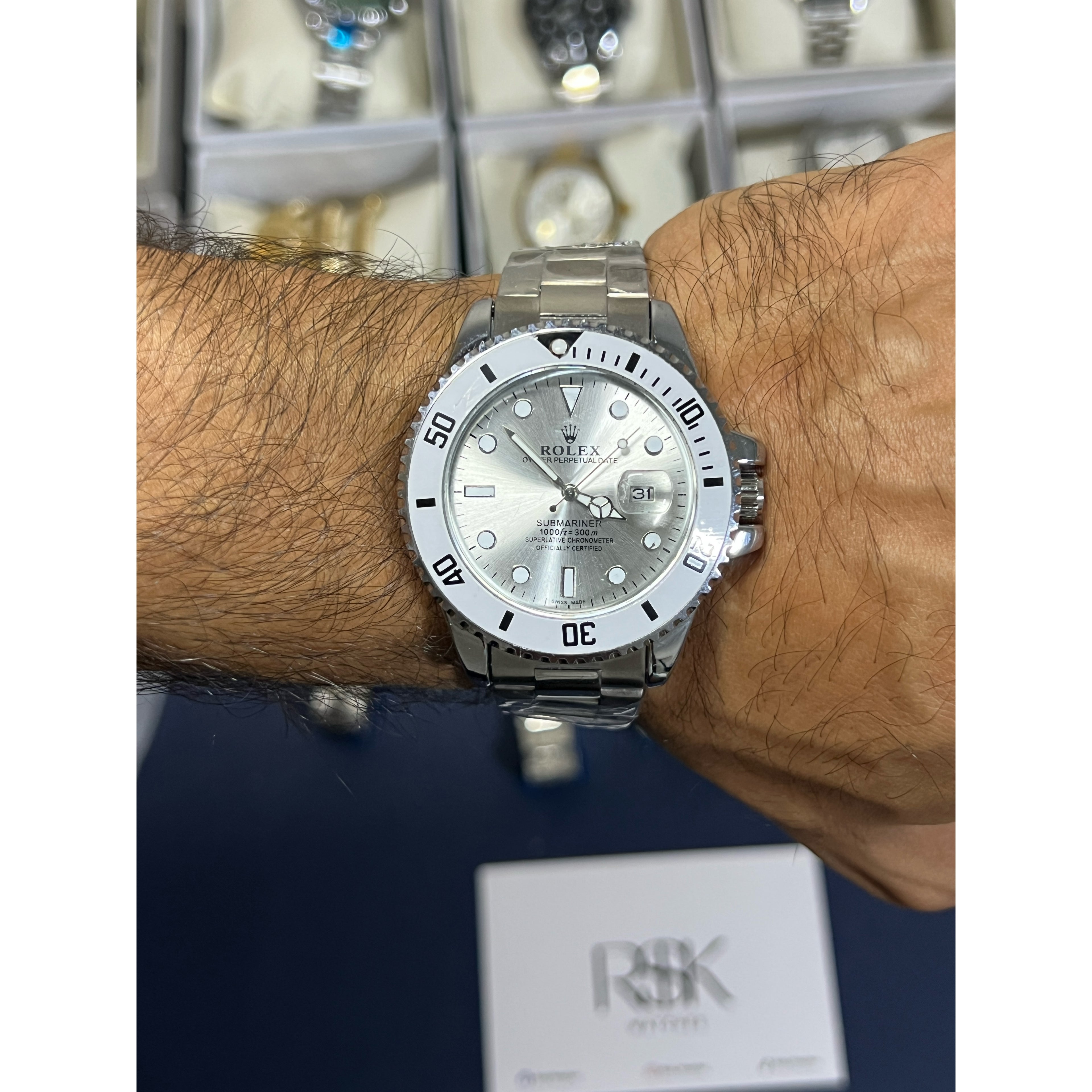 ROLEX SUBMARINER - White
