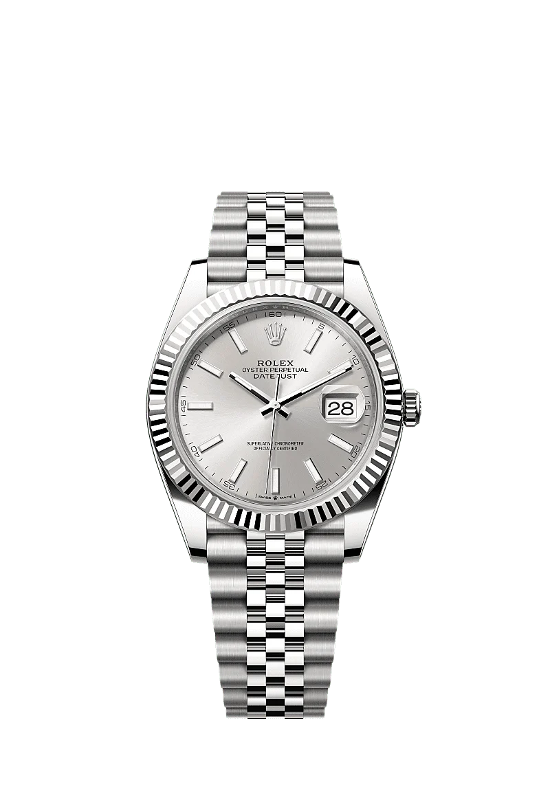 Rolex Datejust - Silver semi automatic