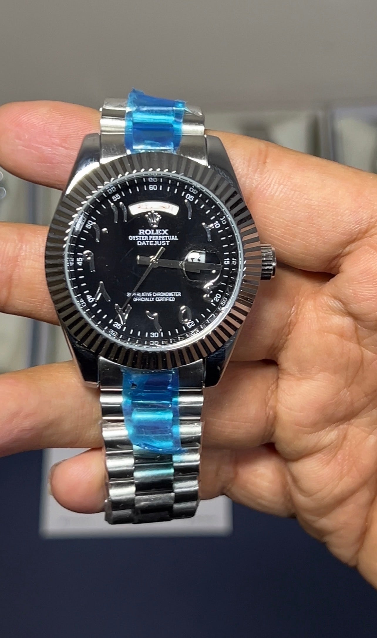 Rolex Datejust Arabic dial - Black
