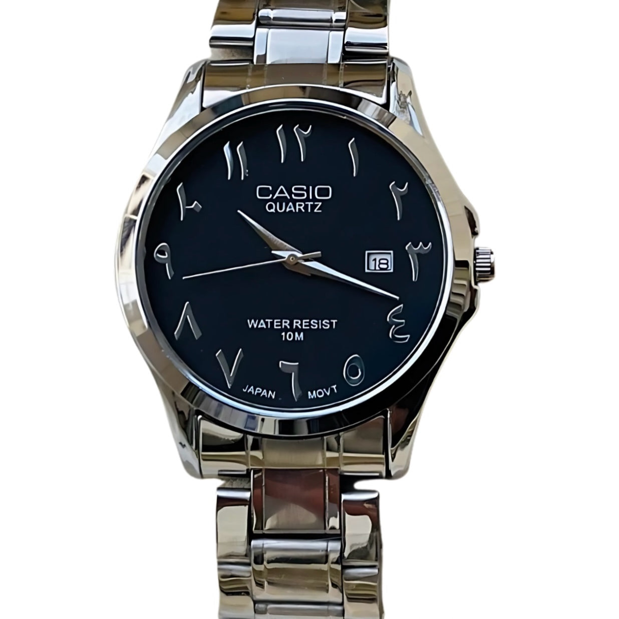 Casio Quartz Arabic Numerals - Black