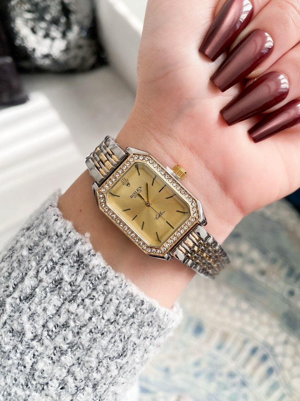 Rolex strass vintage lady