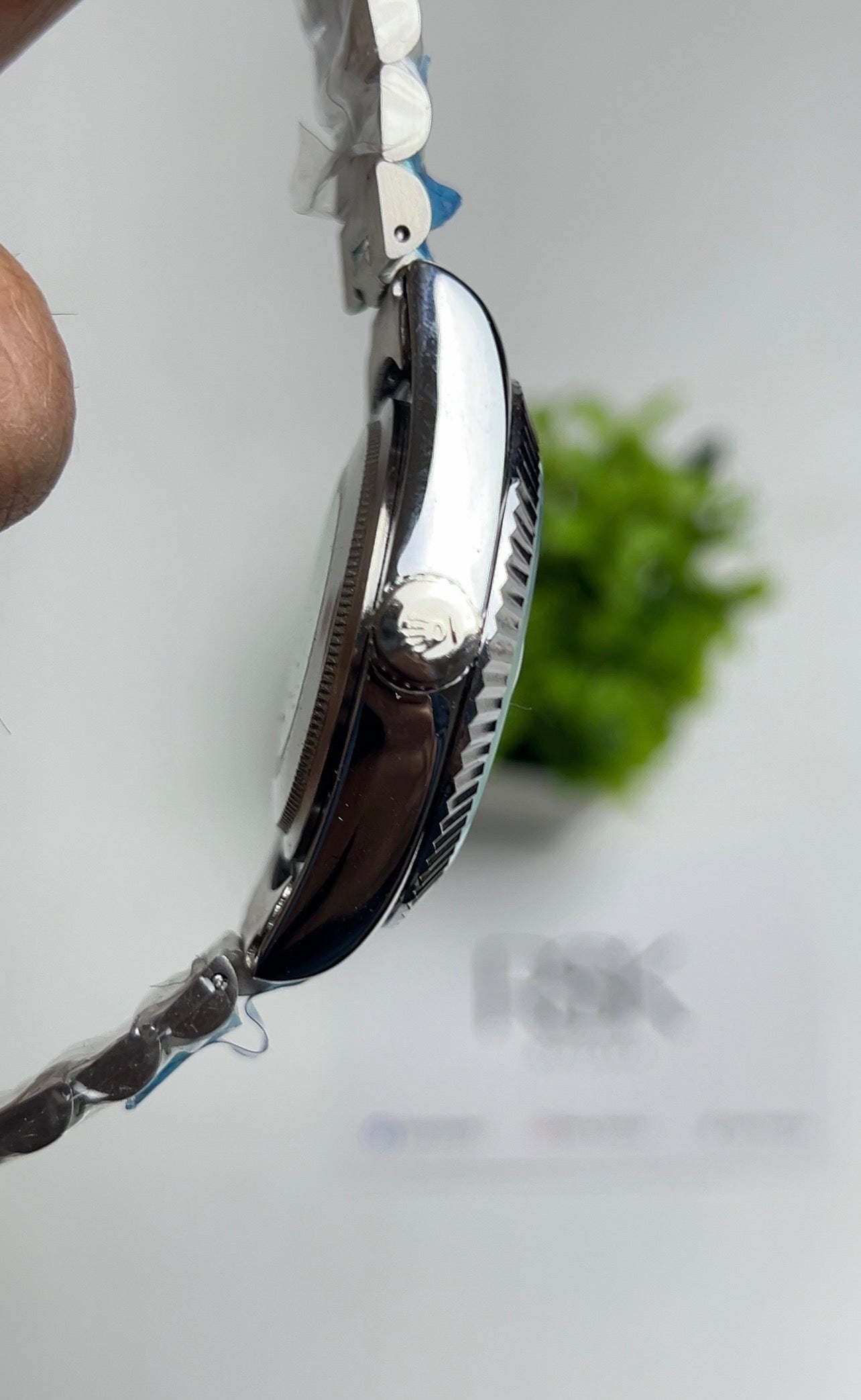 Rolex Datejust Arabic dial - semi automatic -silver