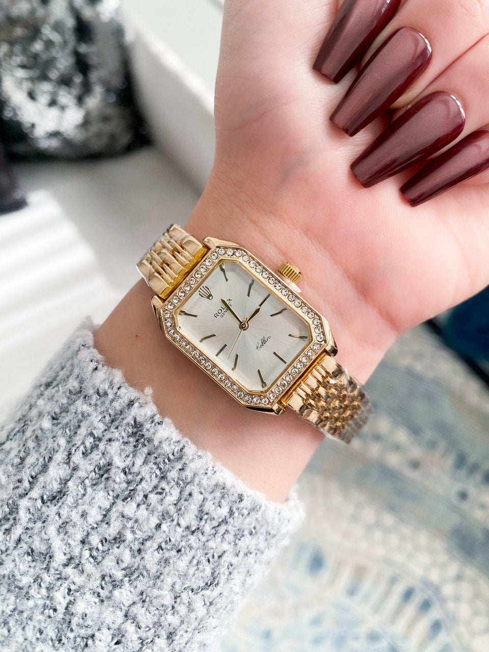 Rolex strass vintage lady