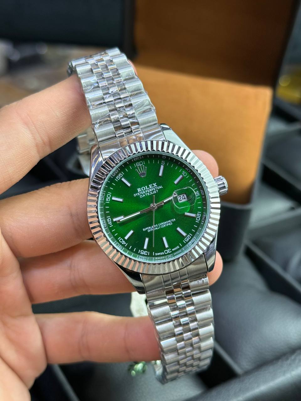 Rolex Datejust - Green