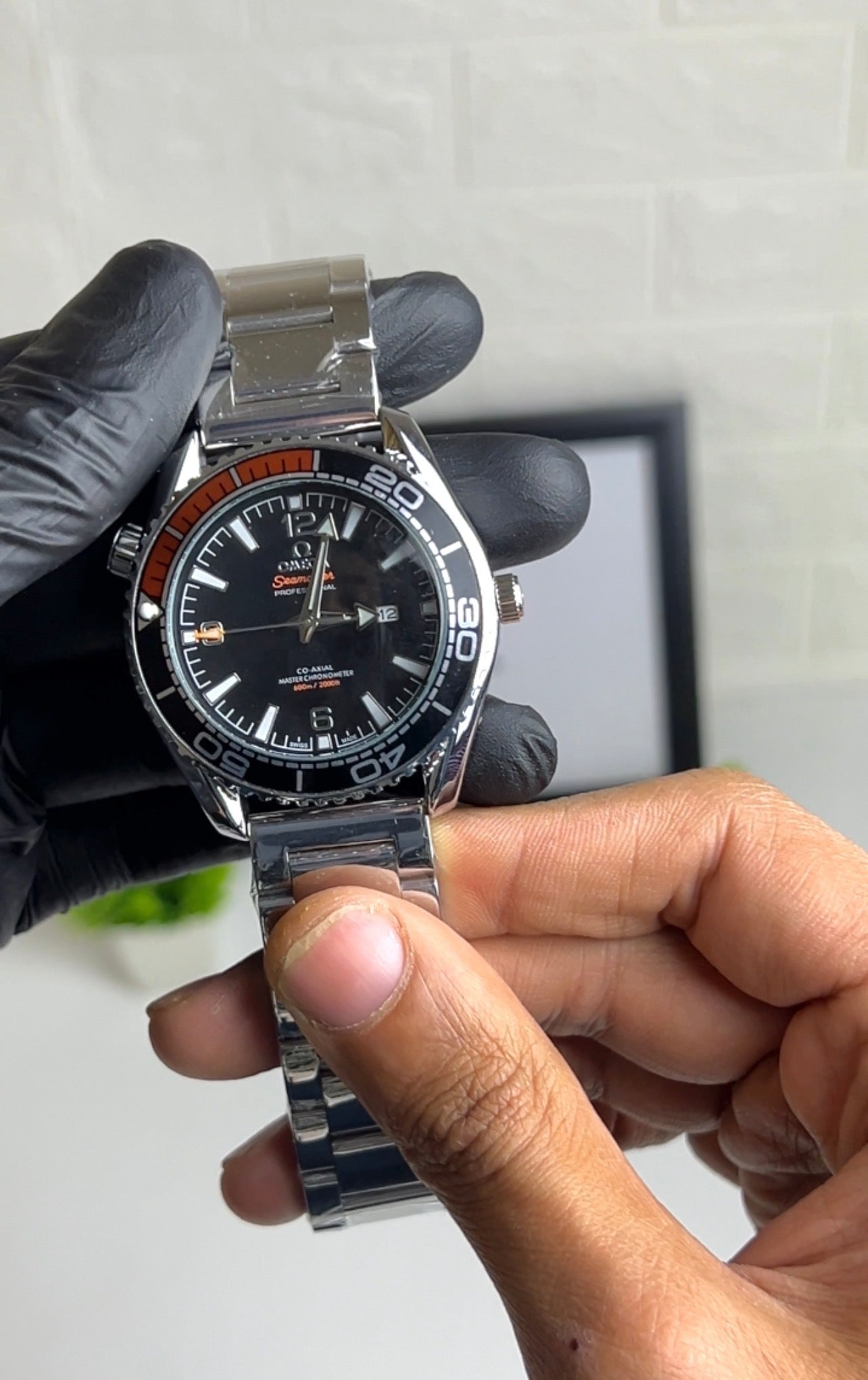 Omega Seamaster - mina Black