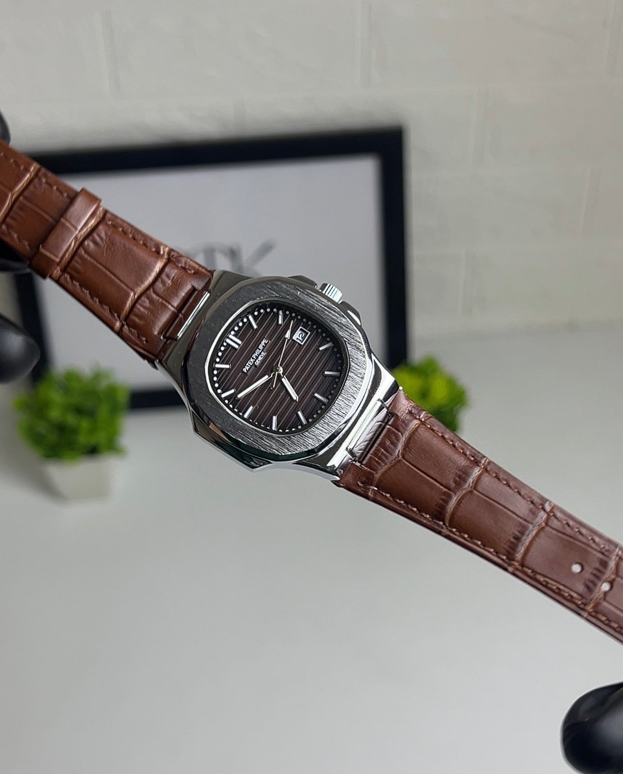 Patek Philippe semi automatic - mina brown