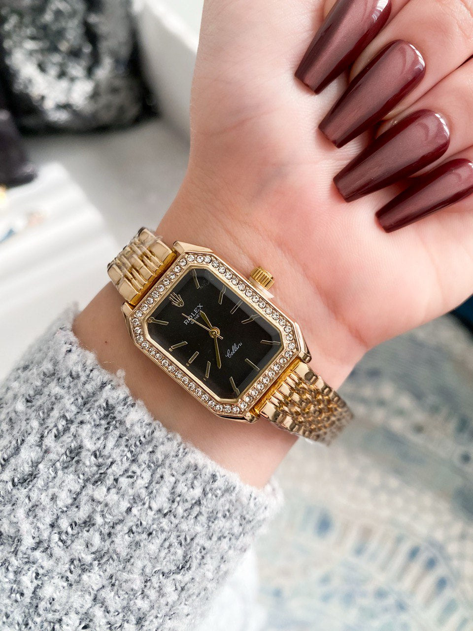 Rolex strass vintage lady