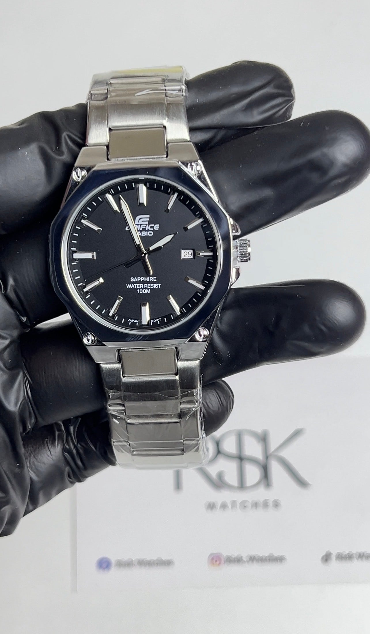 Casio Edifice Mina Black