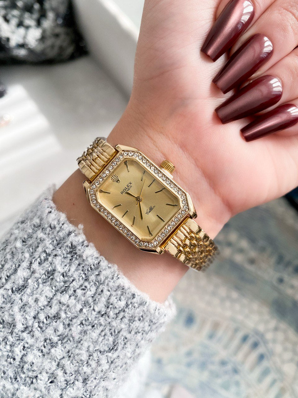 Rolex strass vintage lady