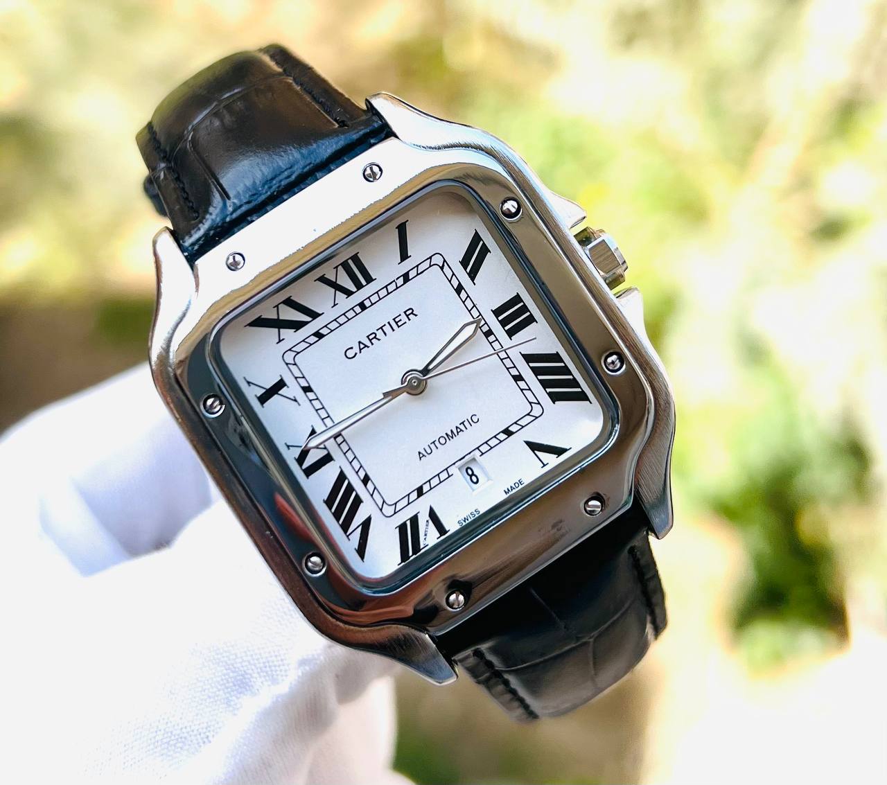 Cartier Santos Dumont - White