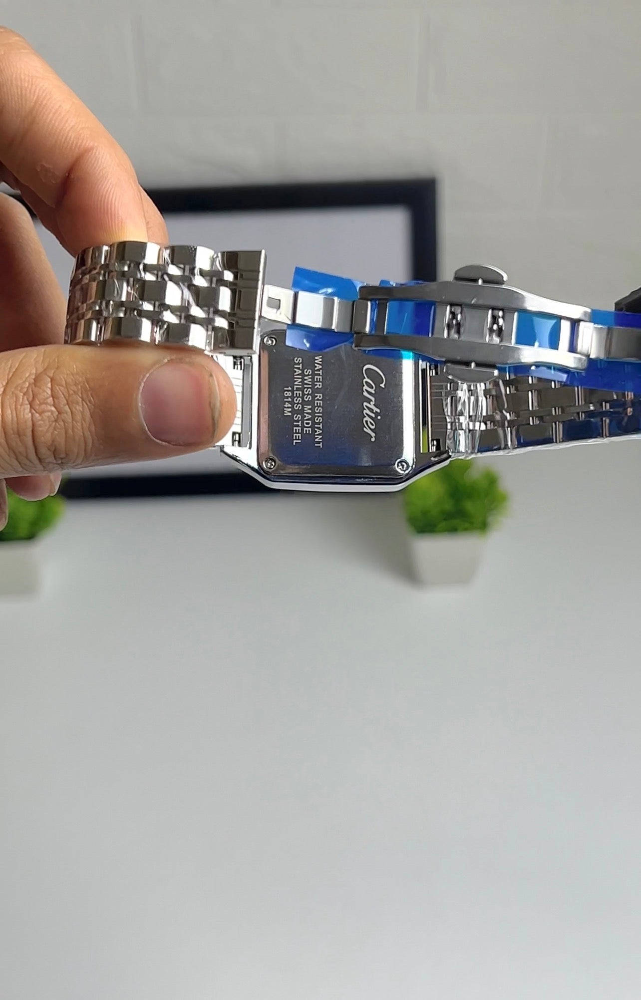 Cartier Santos - silver