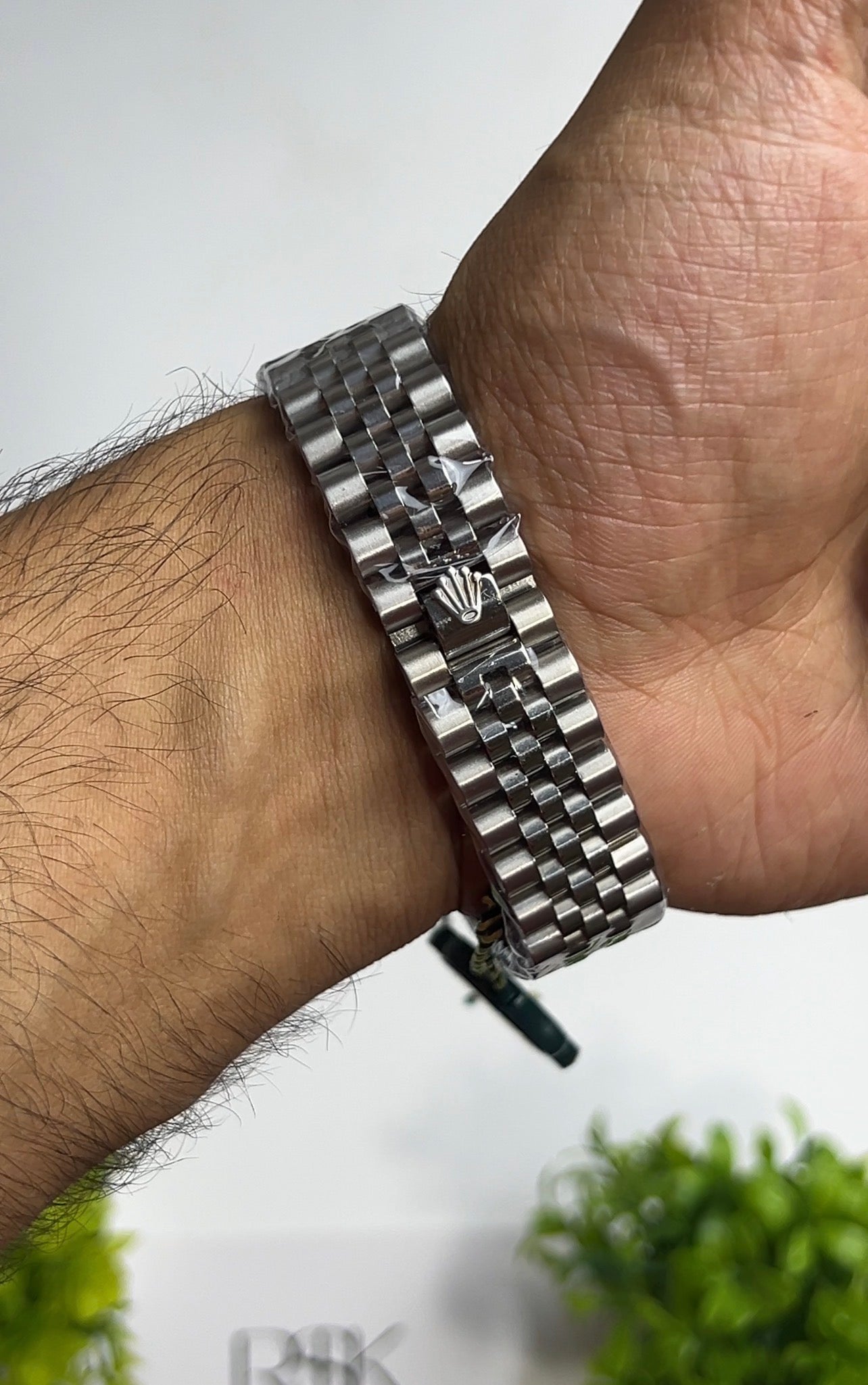 Rolex Datejust silver dial