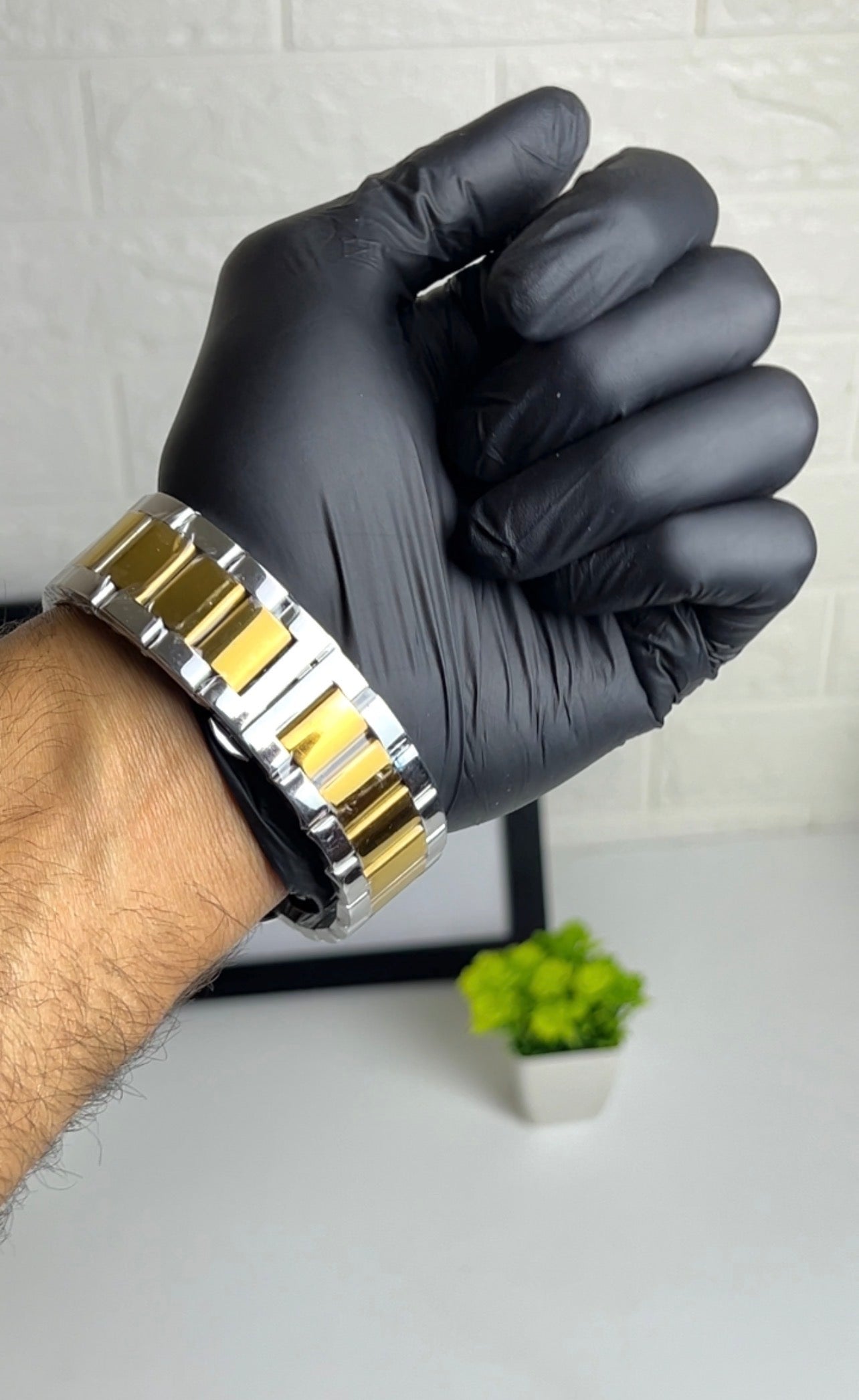 Omega Seamaster - silver * gold strap