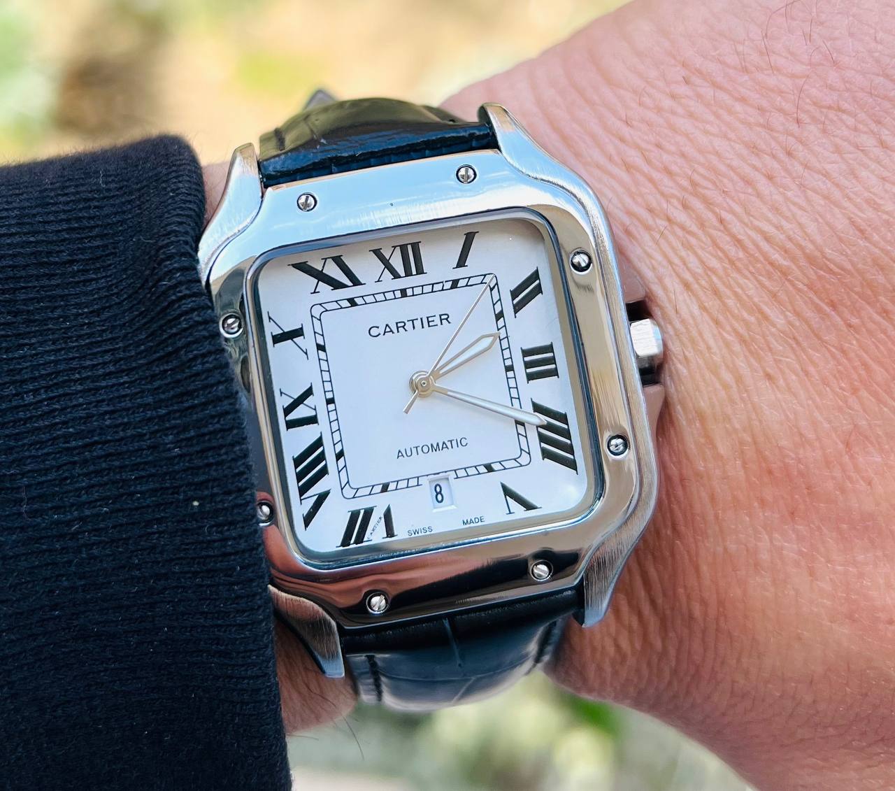 Cartier Santos Dumont - White