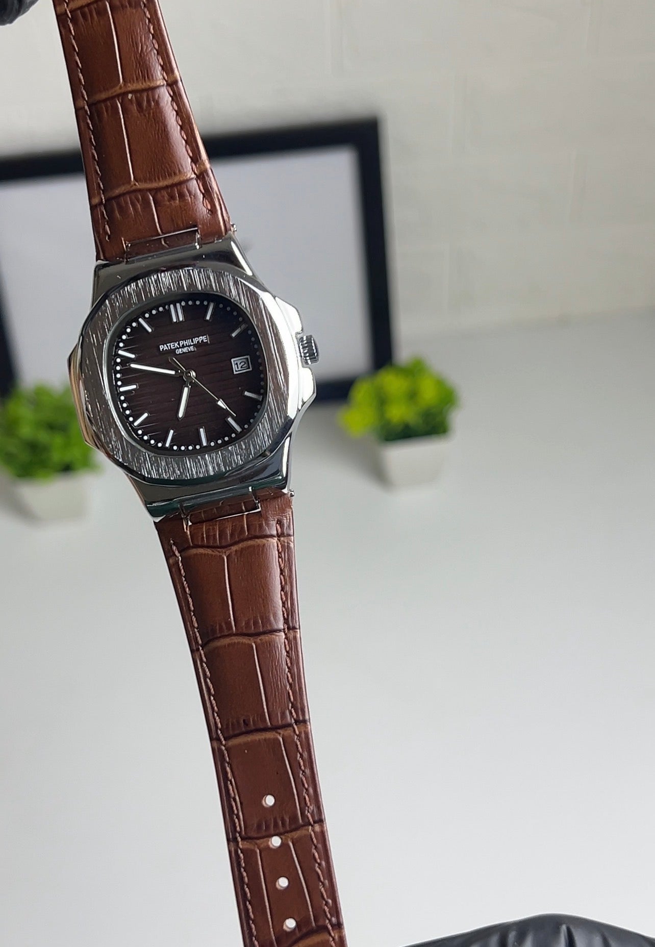 Patek Philippe semi automatic - mina brown