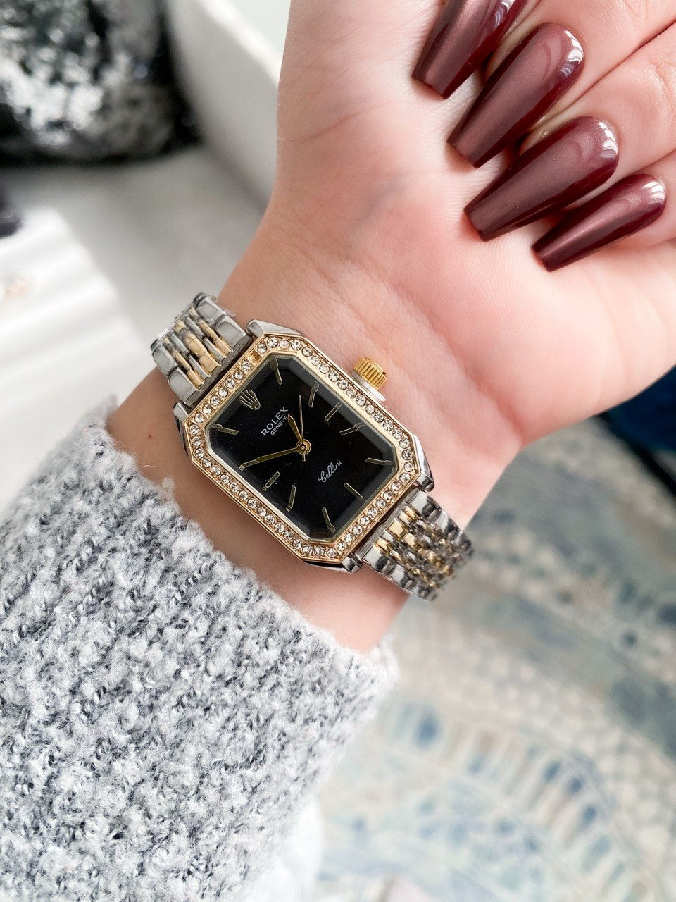 Rolex strass vintage lady