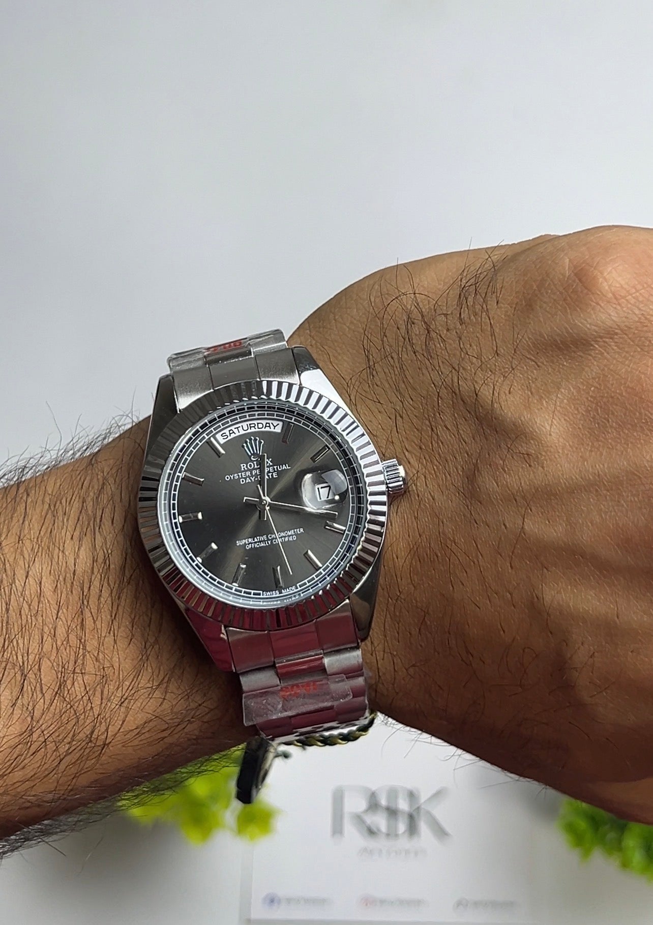 Rolex Day date Gray dial
