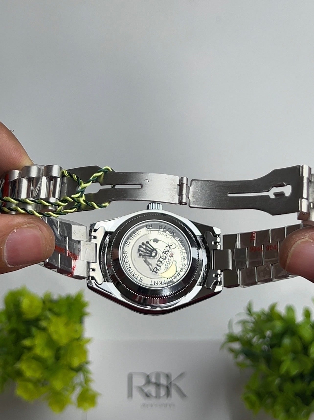 Rolex Datejust silver dial