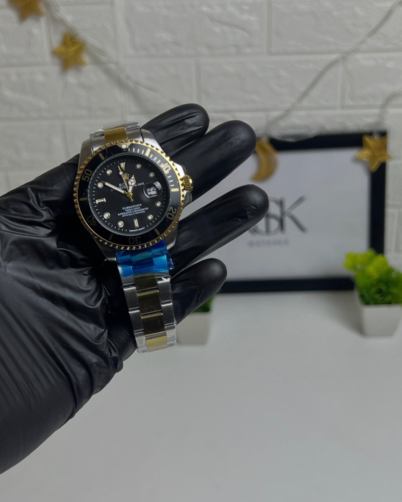 ROLEX SUBMARINER - semi automatic- Black*gold