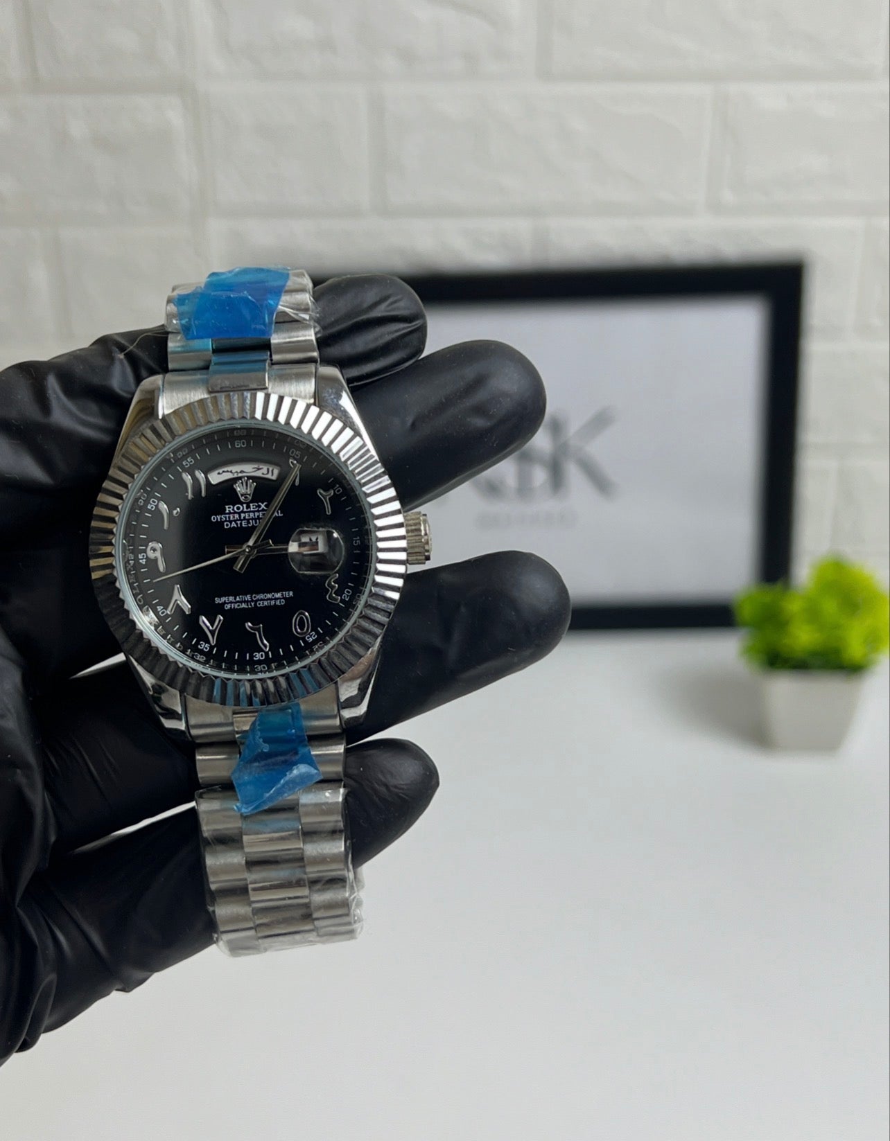 Rolex Datejust Arabic dial - semi automatic -Black