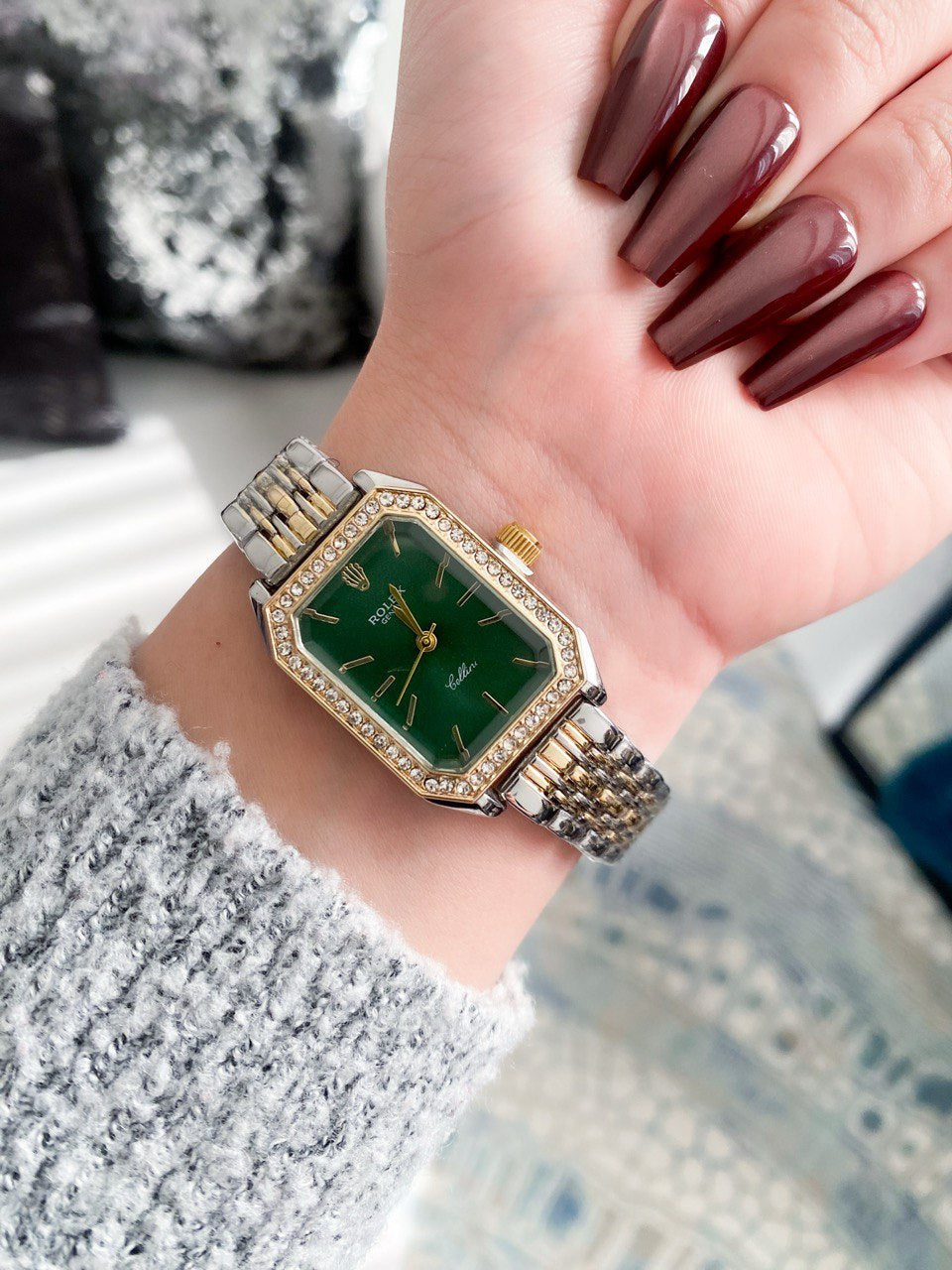 Rolex strass vintage lady