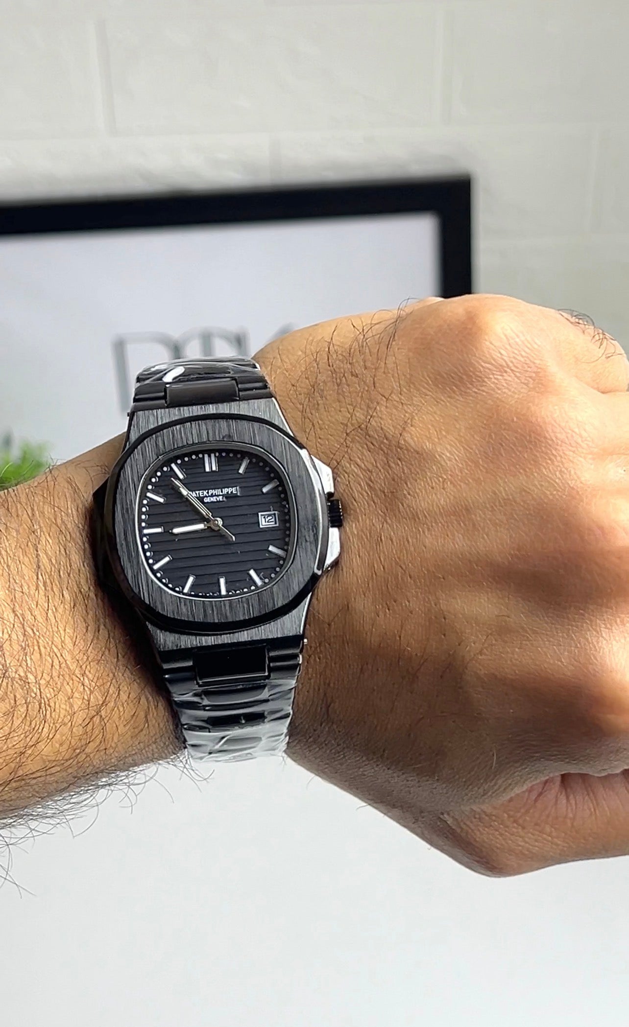 Patek Philippe Nautilus - Black strap