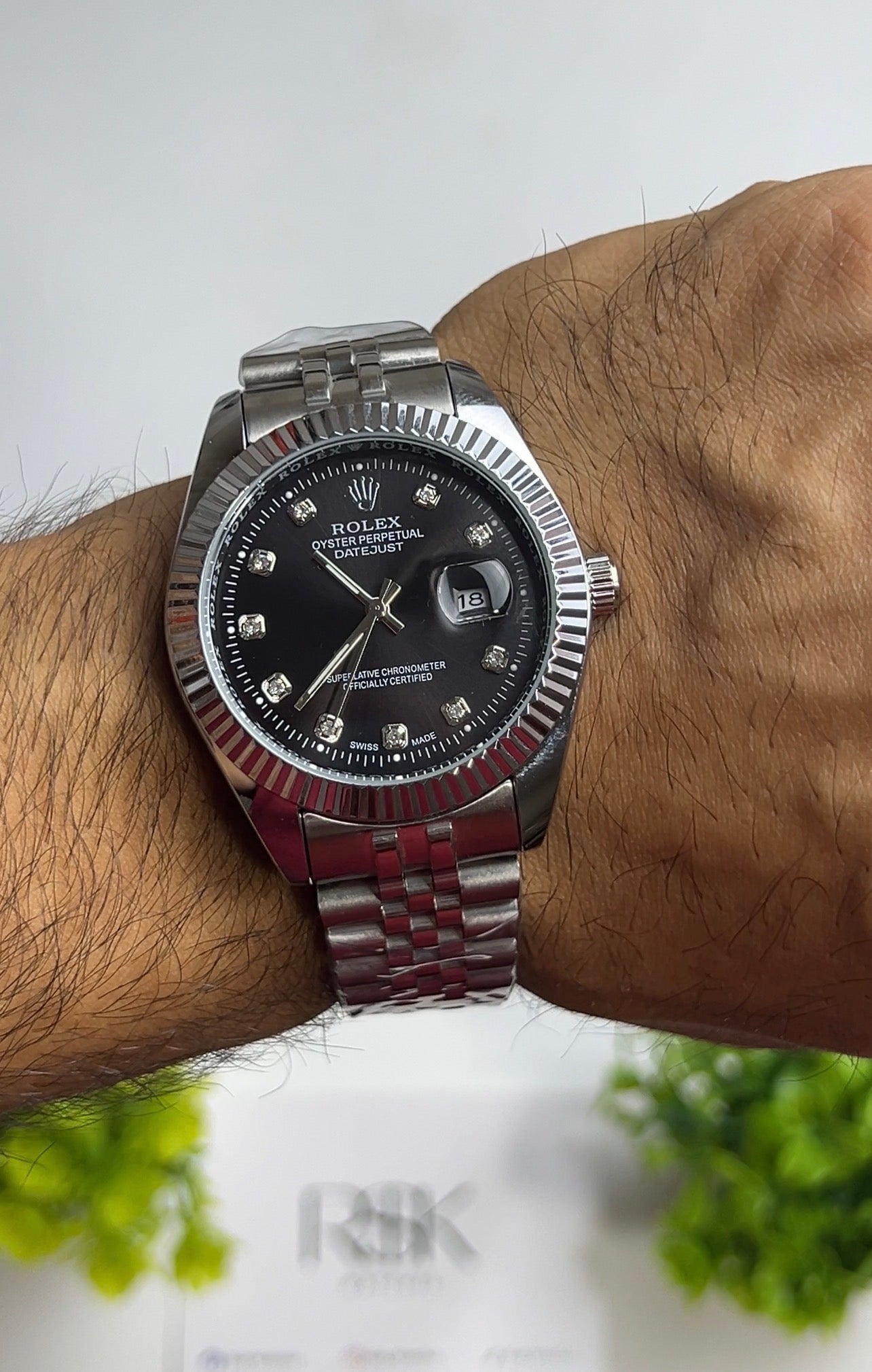 Rolex Datejust Black dial
