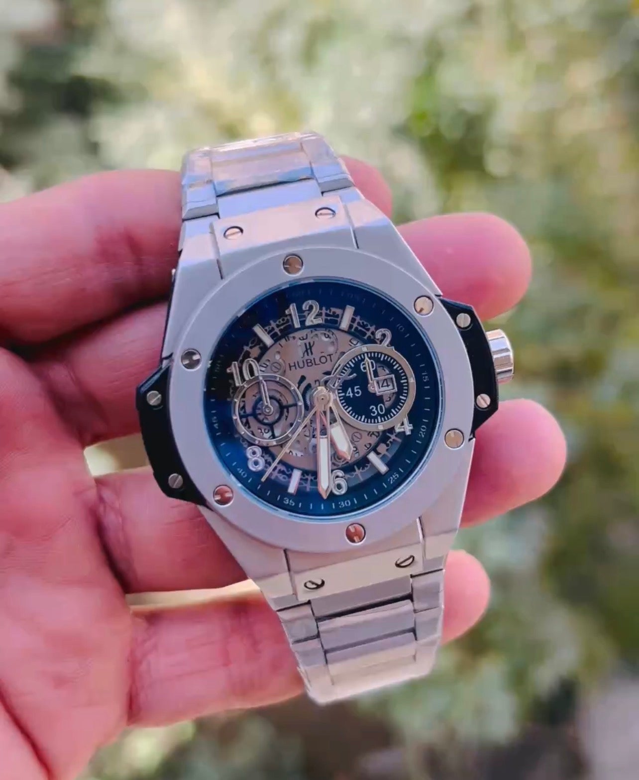 Hublot BigBang skeleton dial