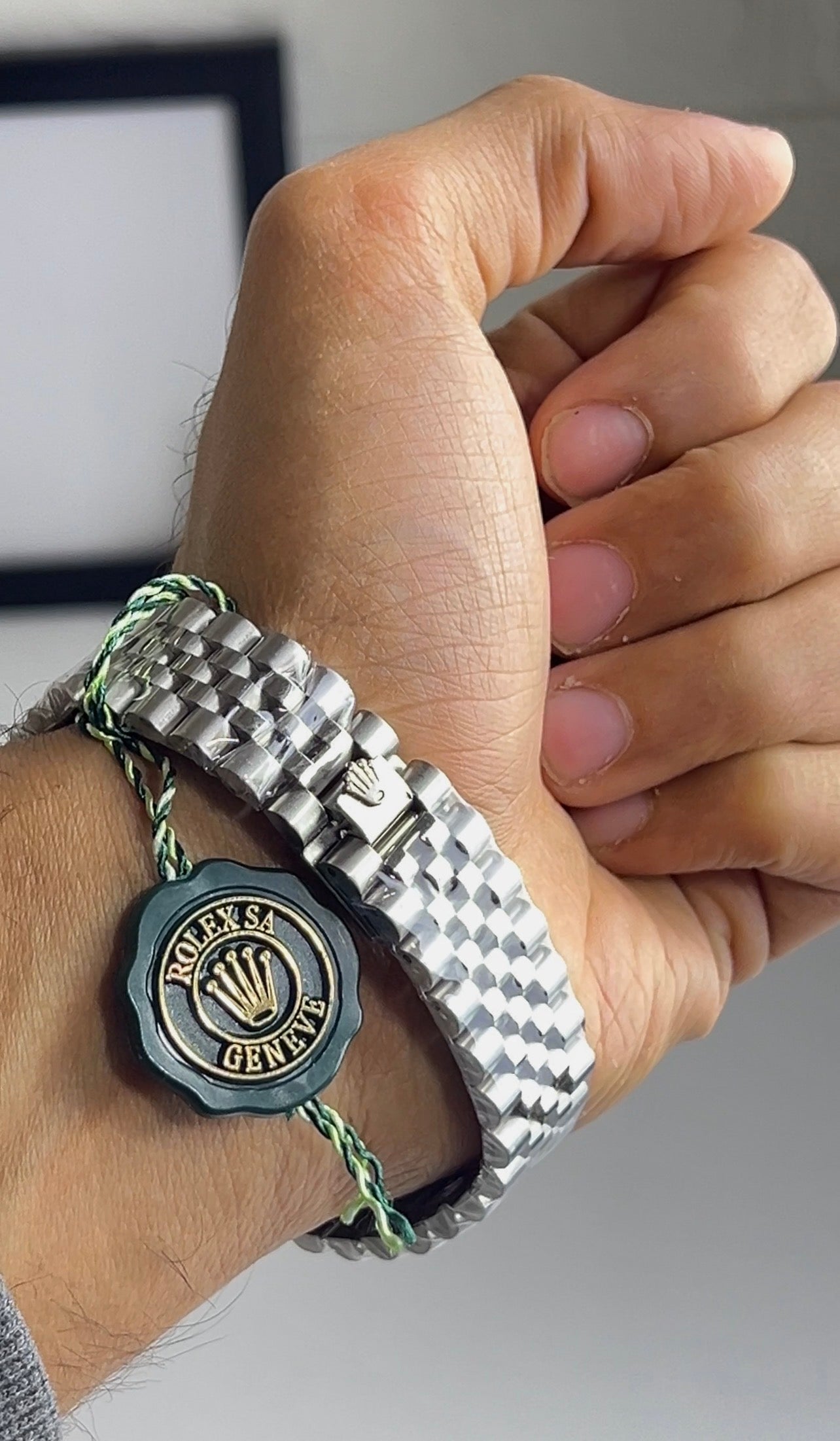 Rolex Datejust semi automatic - Blue