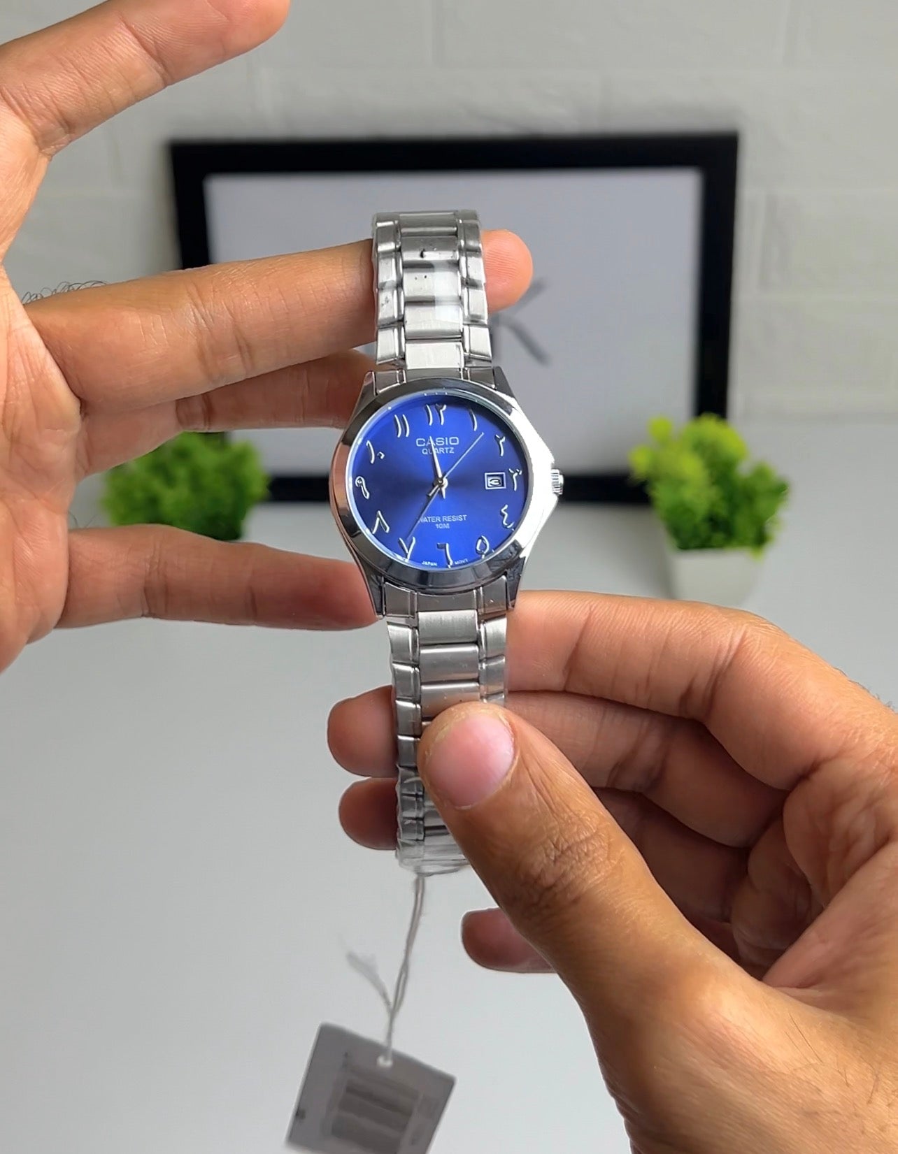 Casio Quartz Arabic Number - Blue