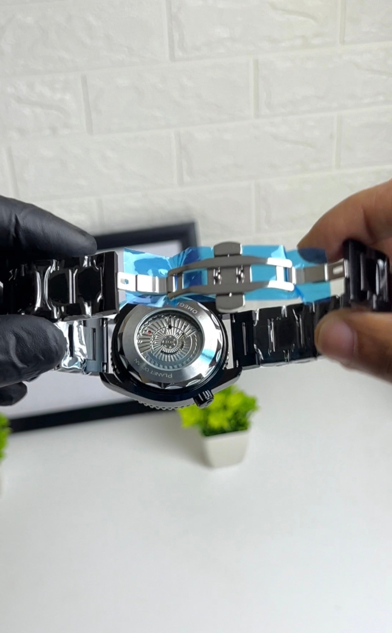 Omega Seamaster - Black strap