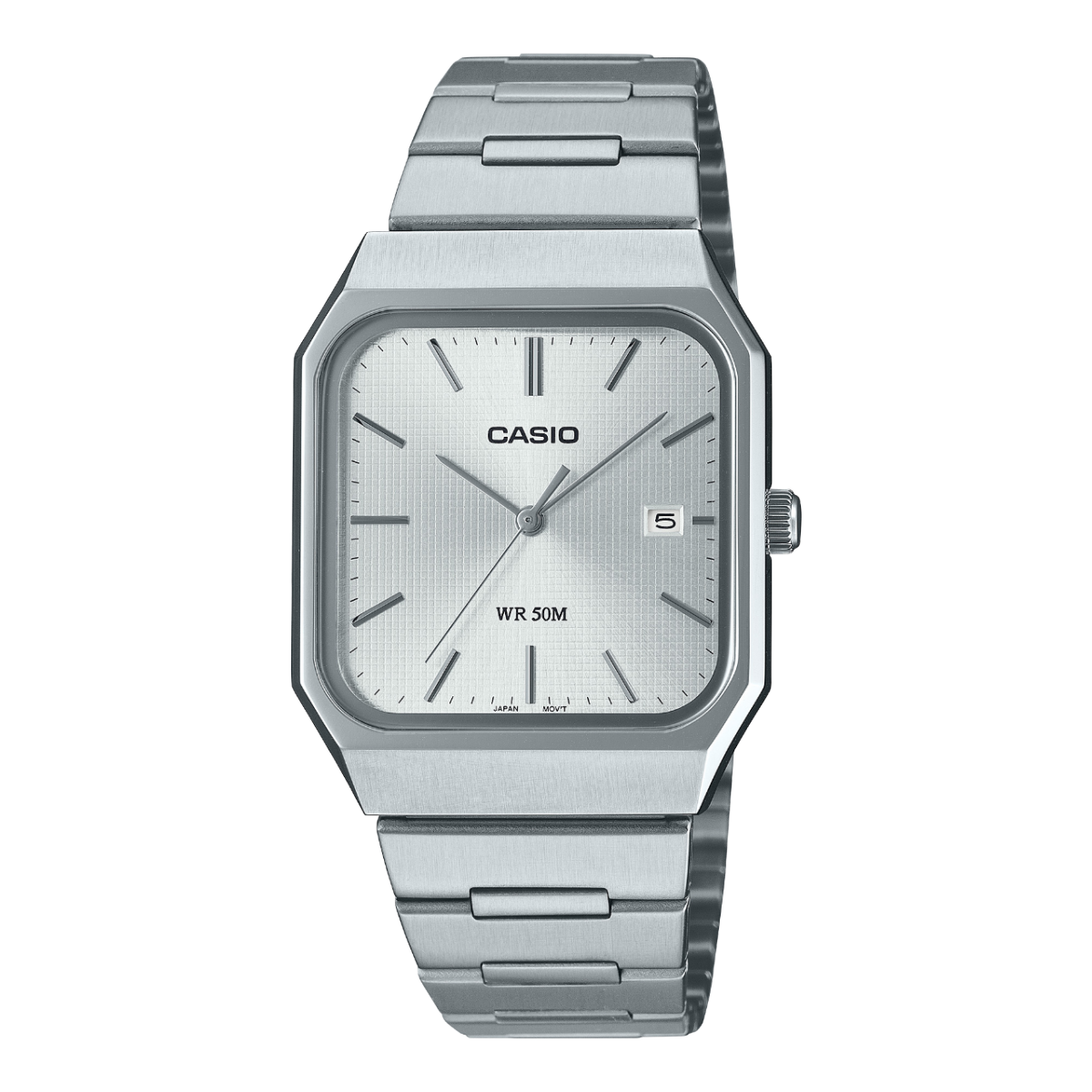 CASIO Analog Stainless Steel - Silver