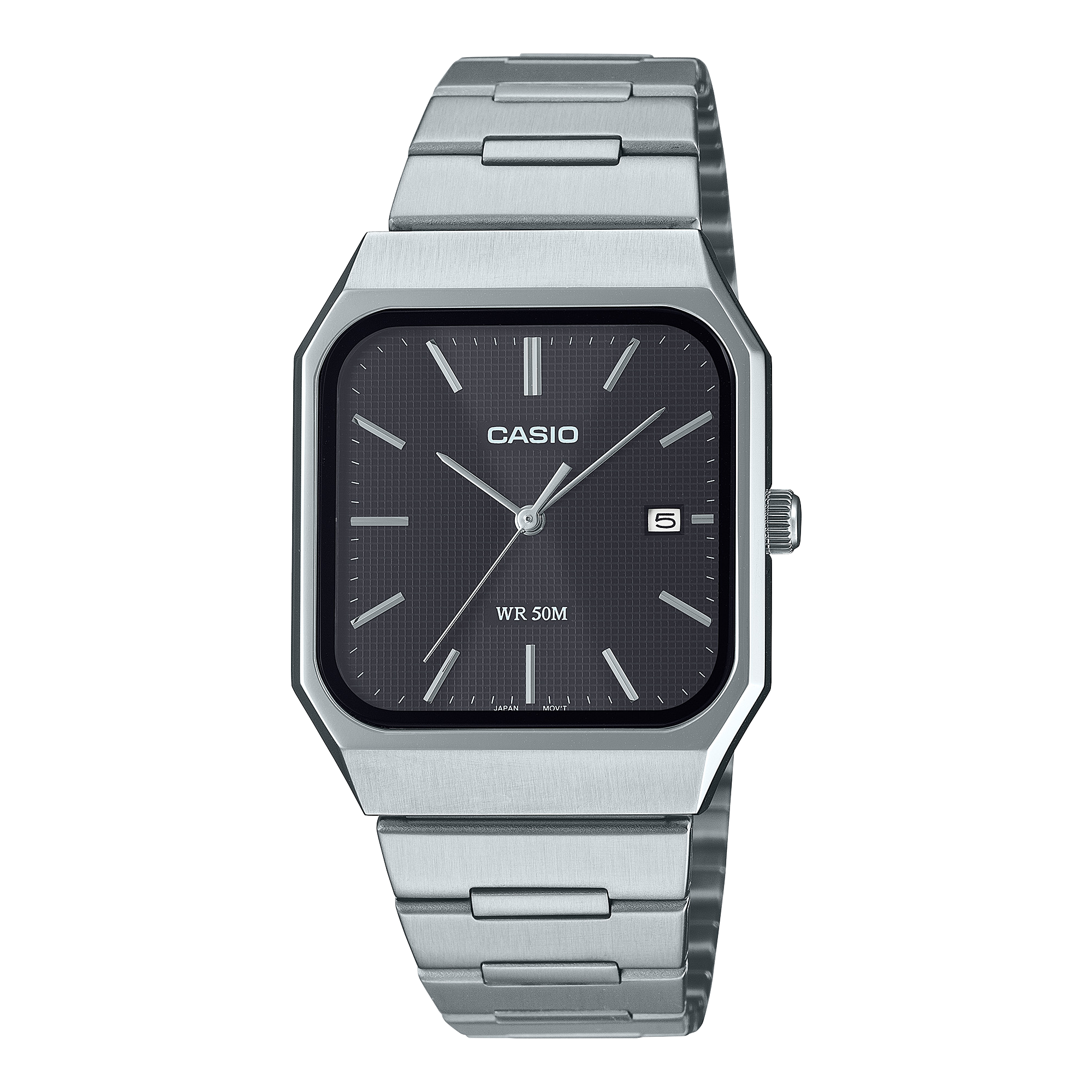 CASIO Analog Stainless Steel - Black