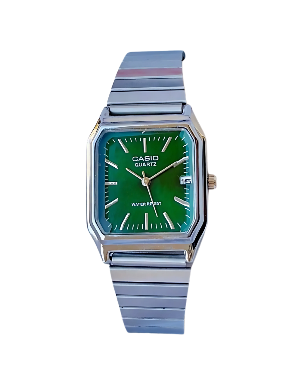 CASIO Analog Stainless Steel - Green