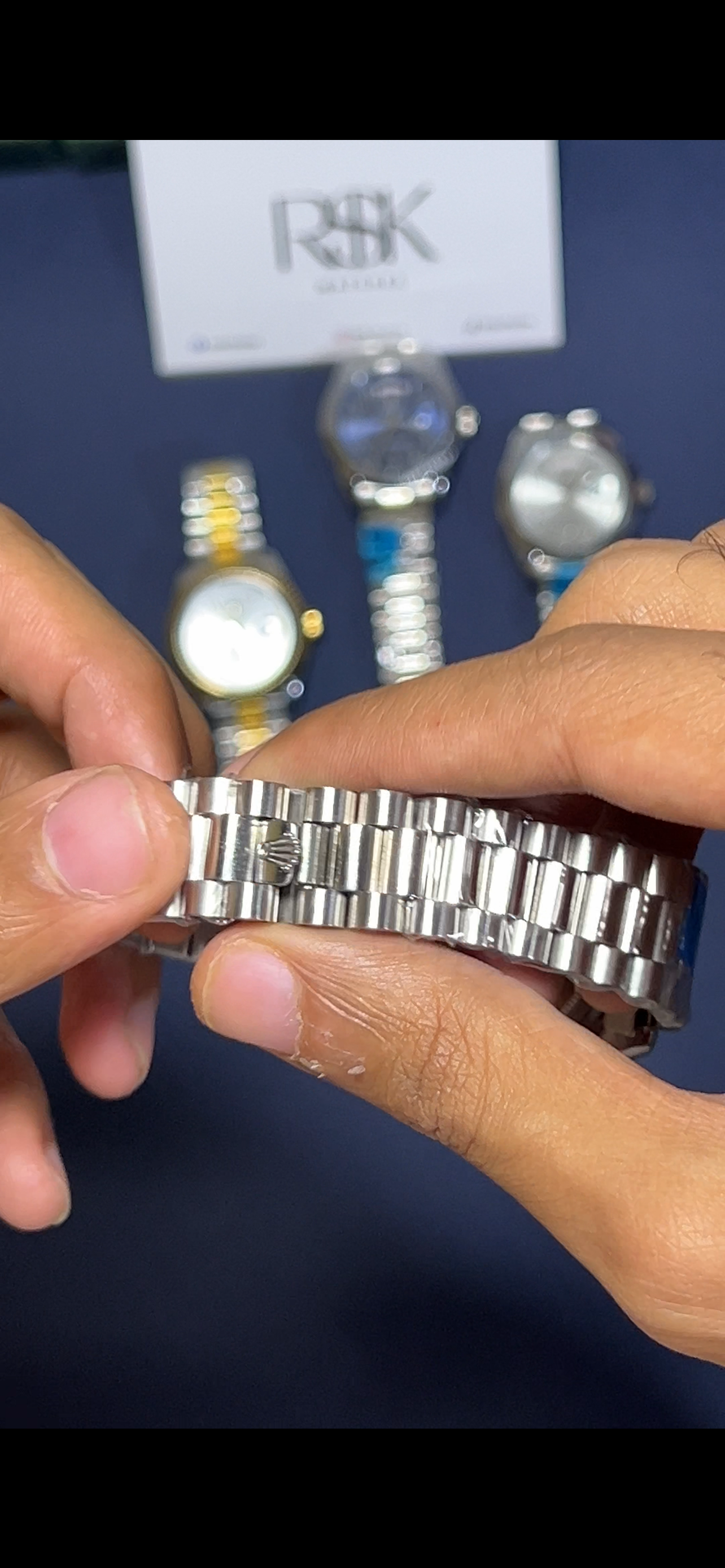 Rolex Datejust Arabic dial - silver *Gold