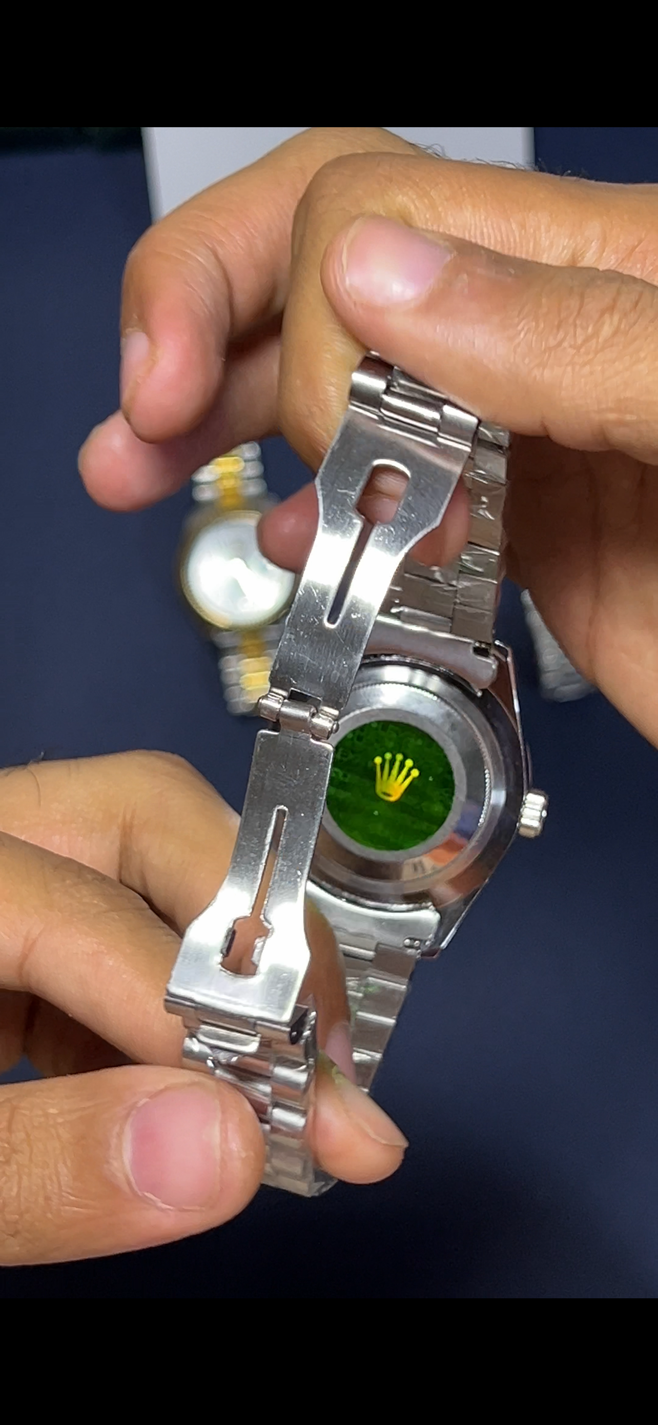 Rolex Datejust Arabic dial - silver *Gold